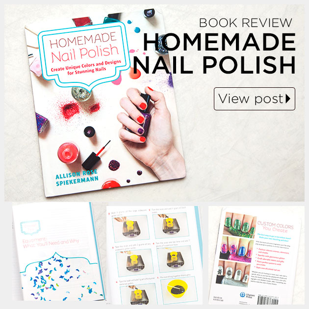 Homemade Nail Polish book back cover