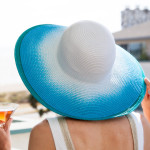 Spray Dye Beach Hat DIY