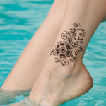 Henna Inspired Glitter Tattoos Body Art