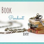 Tiny Book Pendant DIY