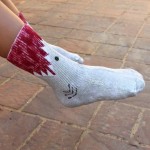 DIY Shark Socks