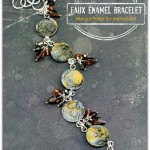 DIY Faux Enamel Bracelet by Margot Potter