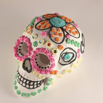 DIY Faux Sugar Skulls with Collage Clay by Mod Podge | Cathie Filian #ThursDIY