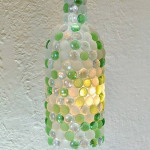 Wine Bottle Pendant Lamps by i Love To Create #ThursDIY