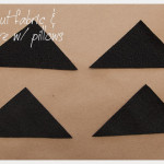 DIY Cat Beanie cutting felt