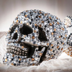 Decoden Rhinestone Skull by Cathie Filian
