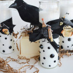 Halloween Party Black Crow Candles by Jaderbomb