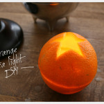 Orange Tea Light DIY by Trinkets in Bloom