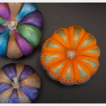 Painted Pumpkins using Bic Mark-it Markers  top