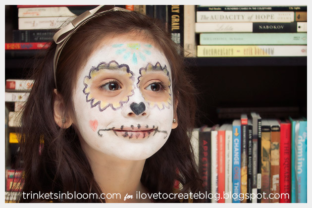 Crafty Chica Day of the Dead Makeup Tutorial