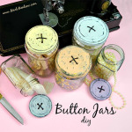 Button Lid Jars DIY by Mark Montano