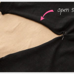 Skull Tunic with Zippers DIY Open Seam