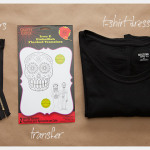 Skull Tunic with Zippers DIY Supplies