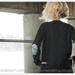 Sweater with Sequin Elbows DIY Photo 2