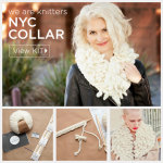 We Are Knitters NYC Collar Kit Review by Trinkets in Bloom