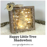 Happy Little Tree Shadowbox by Stephenie Hamen
