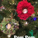Pom Pom Christmas Ornaments by Crafty Chica