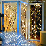Twinkling Branches Room Divider by Mark Montano