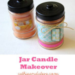 Jar Candle Makeover by Cathie and Steve