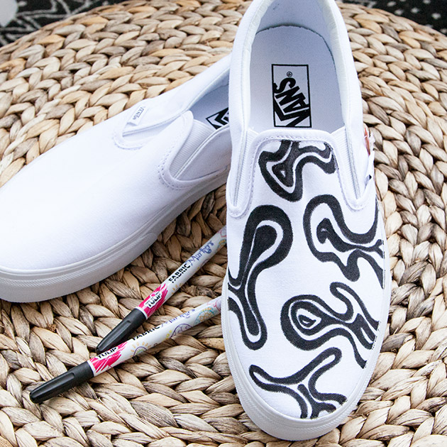 custom vans diy