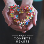 Confetti Hearts by Aunt Peaches