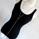 Three Knot Chain Necklace by Wobisobi
