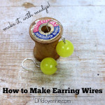 How to make Earring Wires by Margot Potter