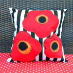 Pretty Poppy Pillows by Mark Montano