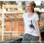 Watercolor Ballerina T-Shirt Photo 2