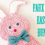 Faux Icing Easter bunny by Cathie and Steve
