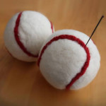 Baseball Dryer Balls by Rad Megan