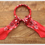 DIY Bandana Bracelets finished wrapping by Trinkets in Bloom