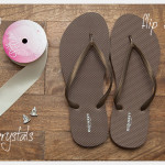 Chanel Inspired Flip Flops supplies