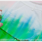 ColorShot Shorts DIY 2nd color spraying
