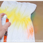 ColorShot Dress spraying second color