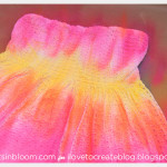 ColorShot Dress finished detail
