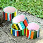 Recycled Magazine Bracelets DIY by Mark Montano