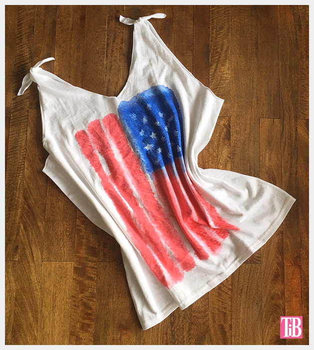 4th of July T-Shirt cutting by Trinkets in Bloom