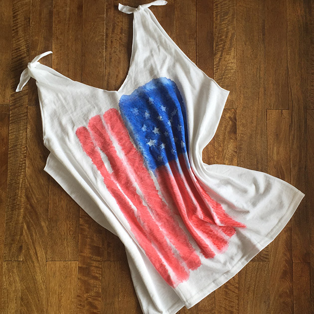 4th of July T-Shirt 630 by Trinkets in Bloom