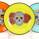 Sugar Skull Plates DIY by Mark Montano