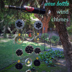 DIY Wine Bottle Wind Chimes by Pattiewack