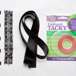 Scrap Ribbon Bracelet DIY Supplies