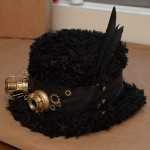 Steampunk Hat Finished by Trinkets in Bloom