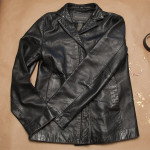 Steampunk Mask leather jacket