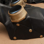 Steampunk Mask finished side view