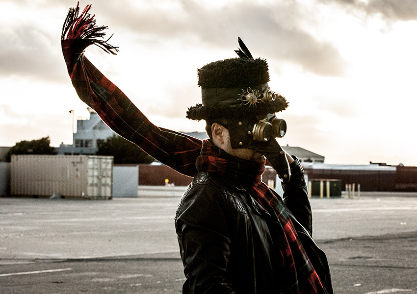 Steampunk Mask and Hat DIY by Trinkets in Bloom