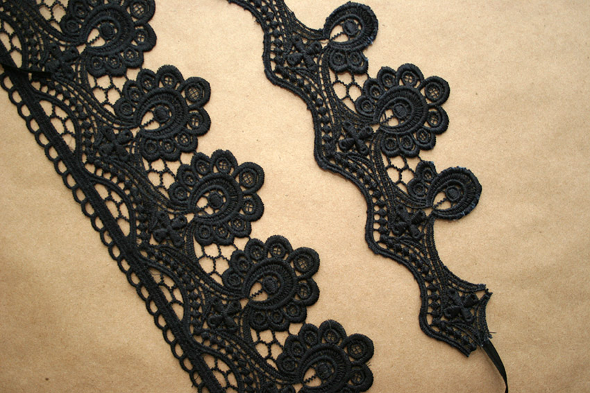 Gothic Choker DIY Cut Lace by Trinkets in Bloom