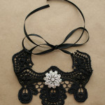 Gothic Choker DIY Finished by Trinkets in Bloom