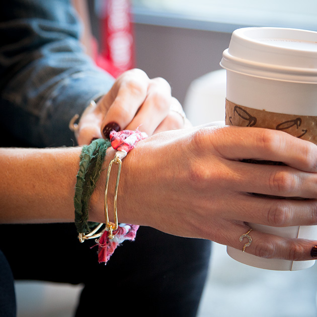 DIY Fabric Bracelets by Trinkets in Bloom