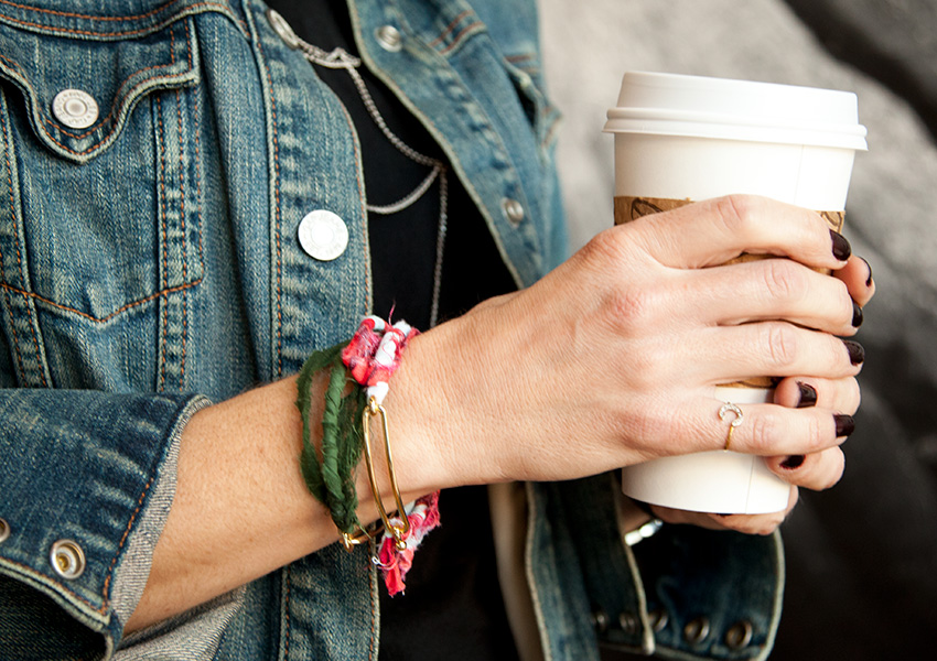 DIY Fabric Bracelets by Trinkets in Bloom